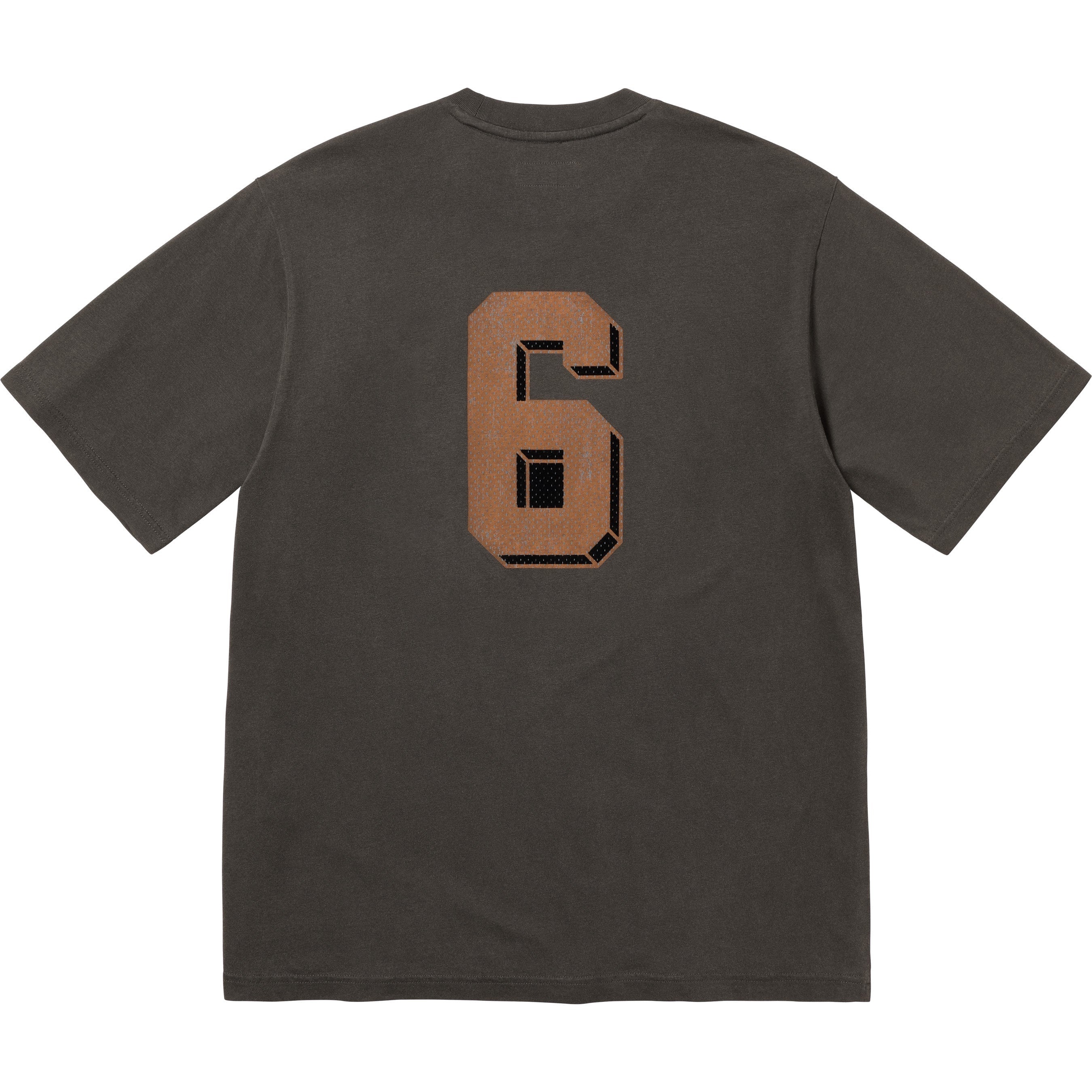 Flocked Washed S/S Top view 9